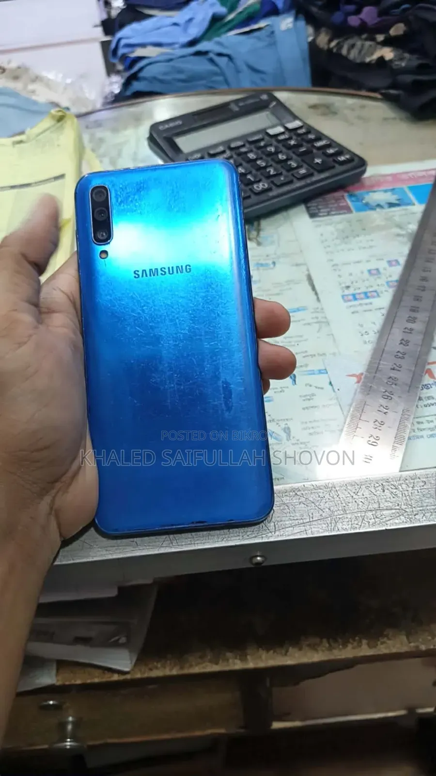 স্যামসাং গ্যালাক্সি এ৫০ ১২৮ জিবি ব্লু
