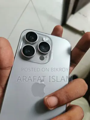 অ্যাপল আইফোন ১৫ প্রো ১২৮ জিবি হোয়াইট