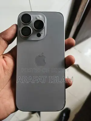 অ্যাপল আইফোন ১৫ প্রো ১২৮ জিবি হোয়াইট