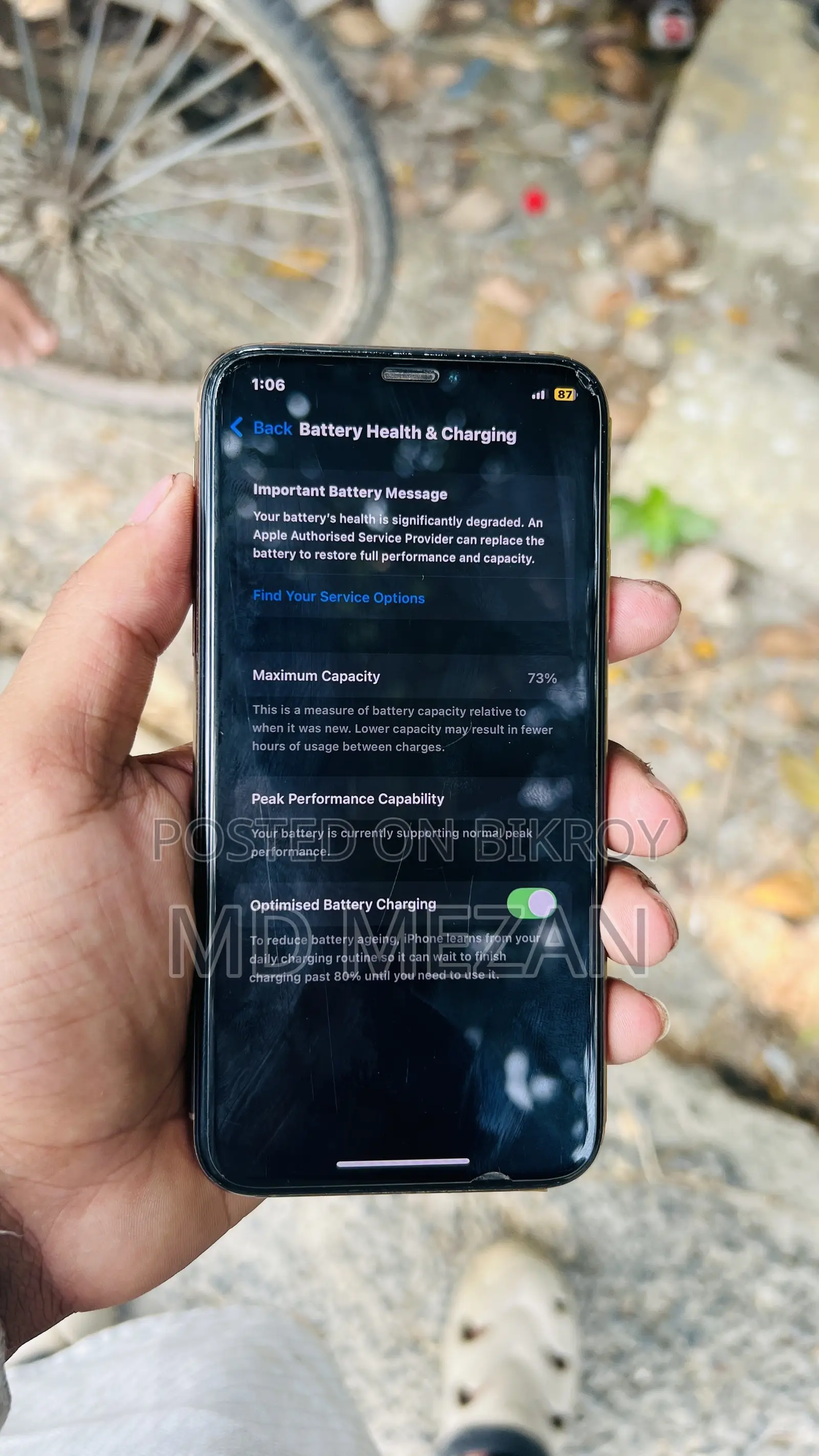 অ্যাপল আইফোন এক্সএস ২৫৬ জিবি রোজ গোল্ড