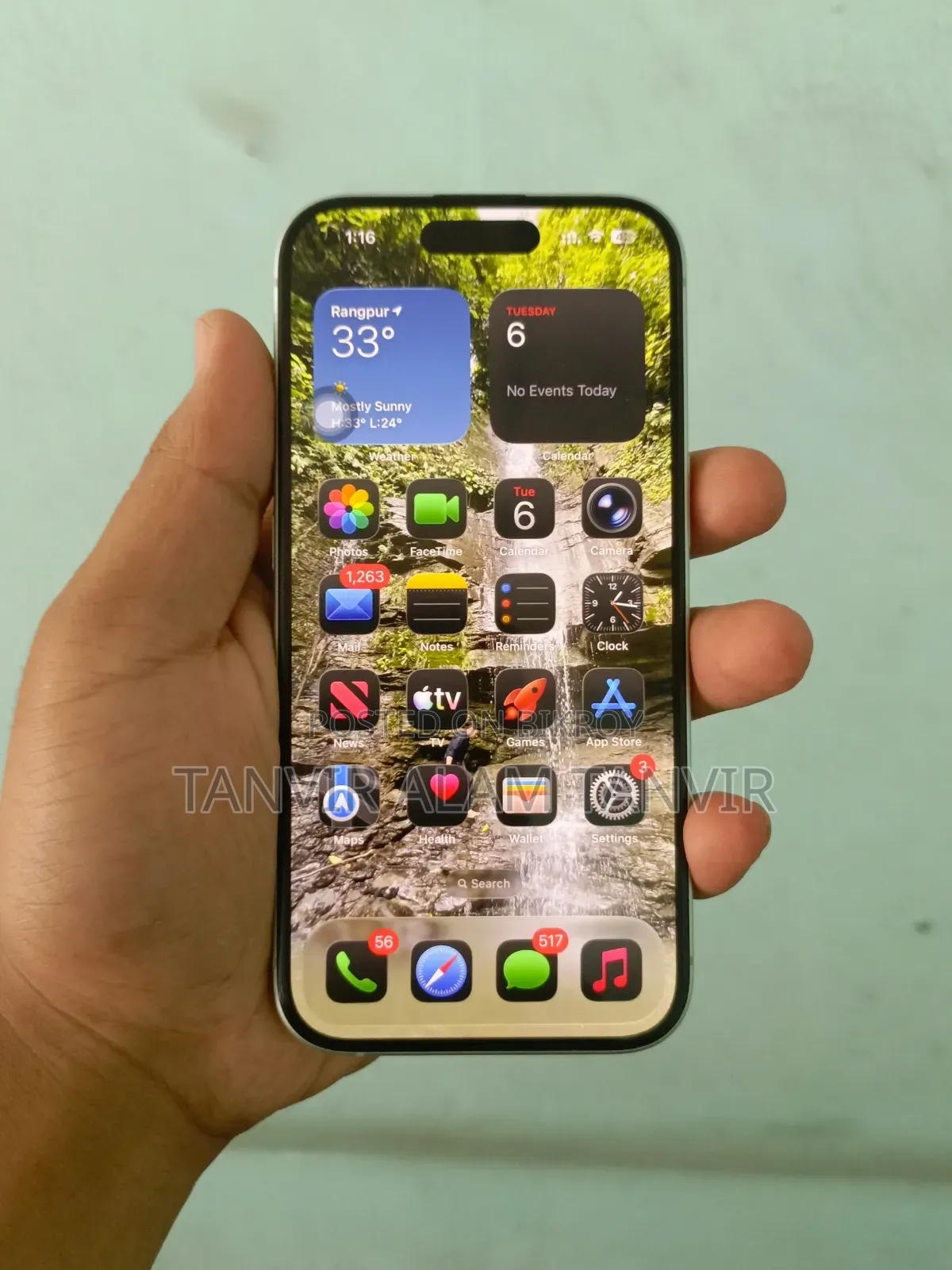 অ্যাপল আইফোন ১৫ ১২৮ জিবি গ্রিন