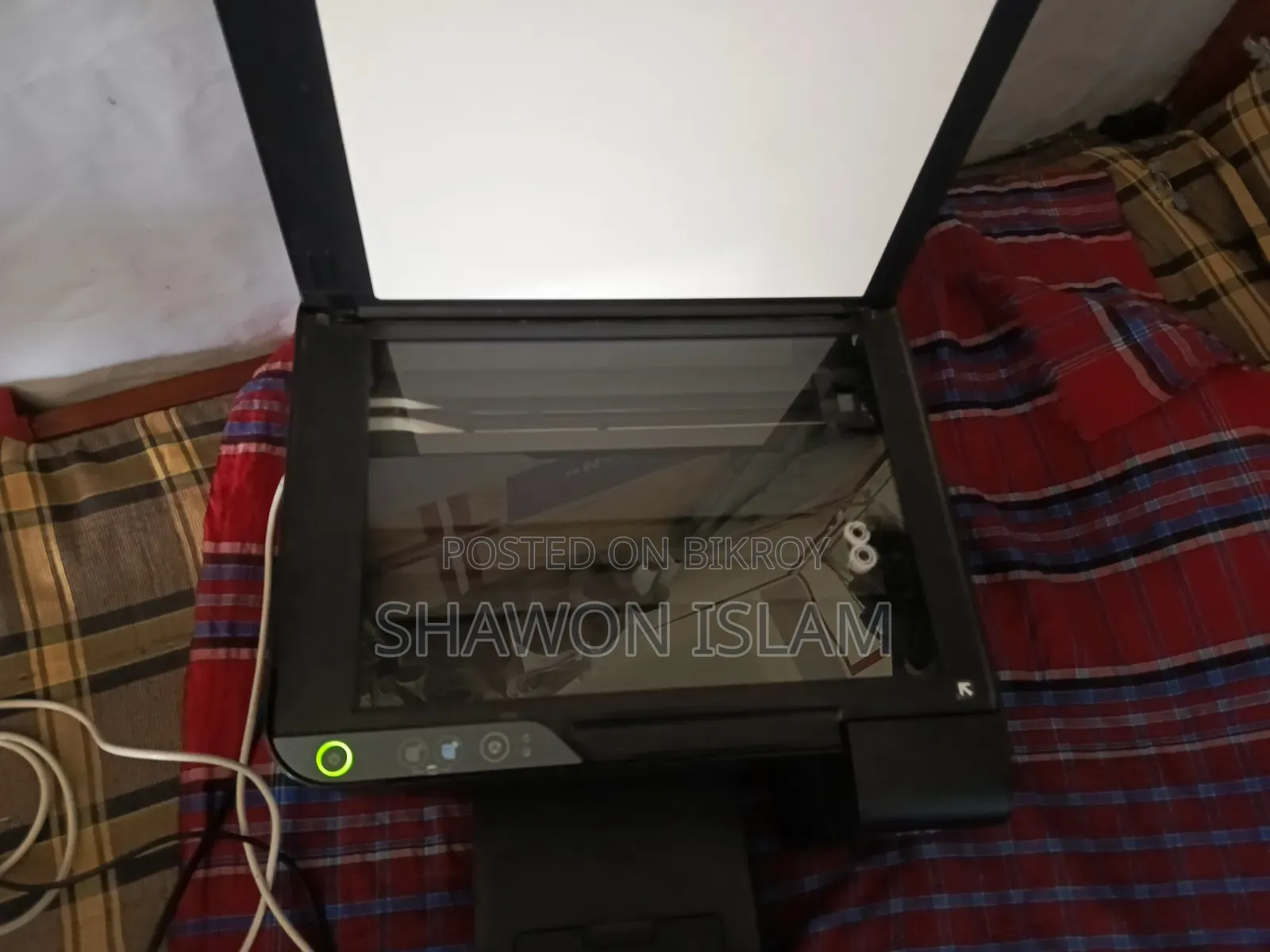 A used printer will be sold.