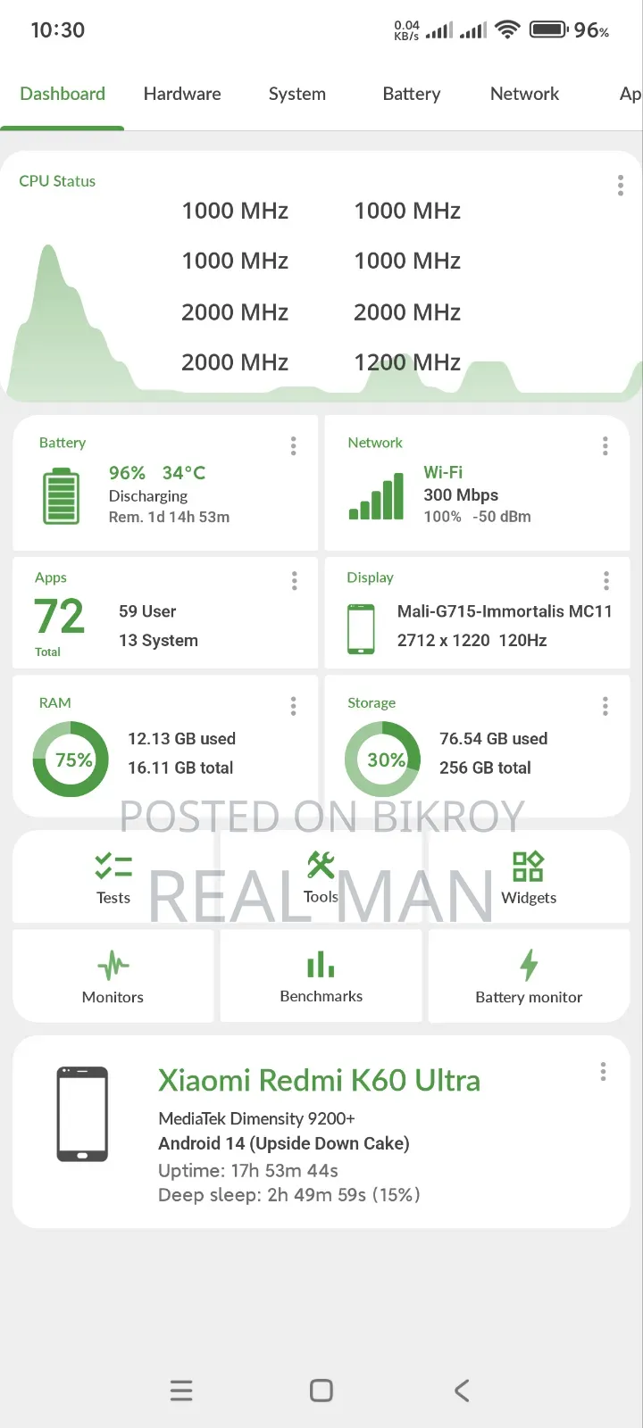 Xiaomi Redmi K60 Pro 256 GB Black