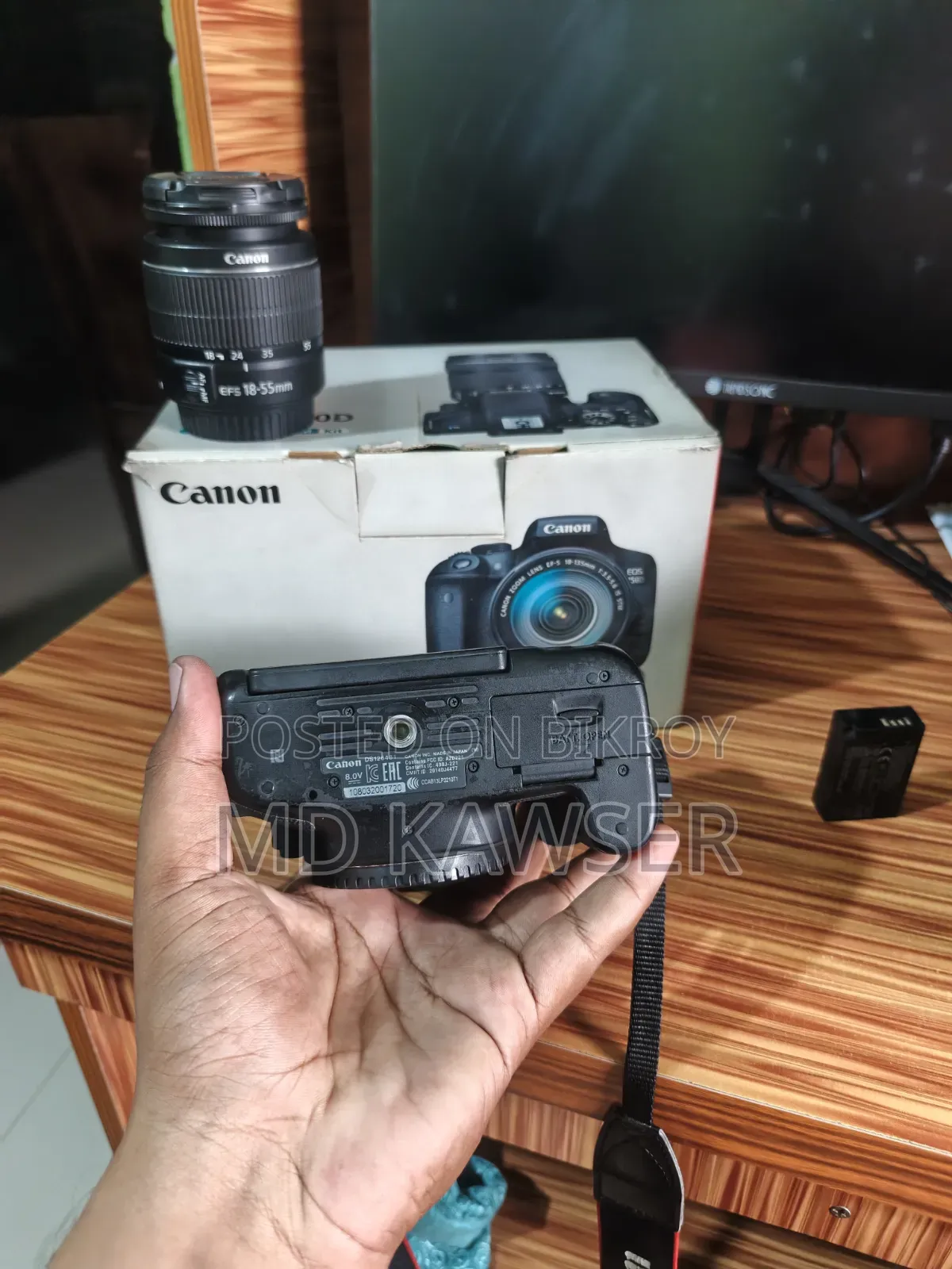 Canon 750d and 18/ 55 STM Kit Lens