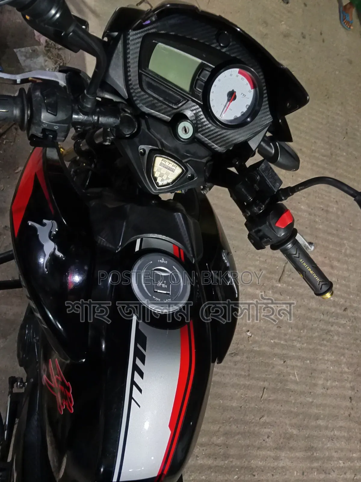 TVS Apache RTR 160 2V 2017 Black