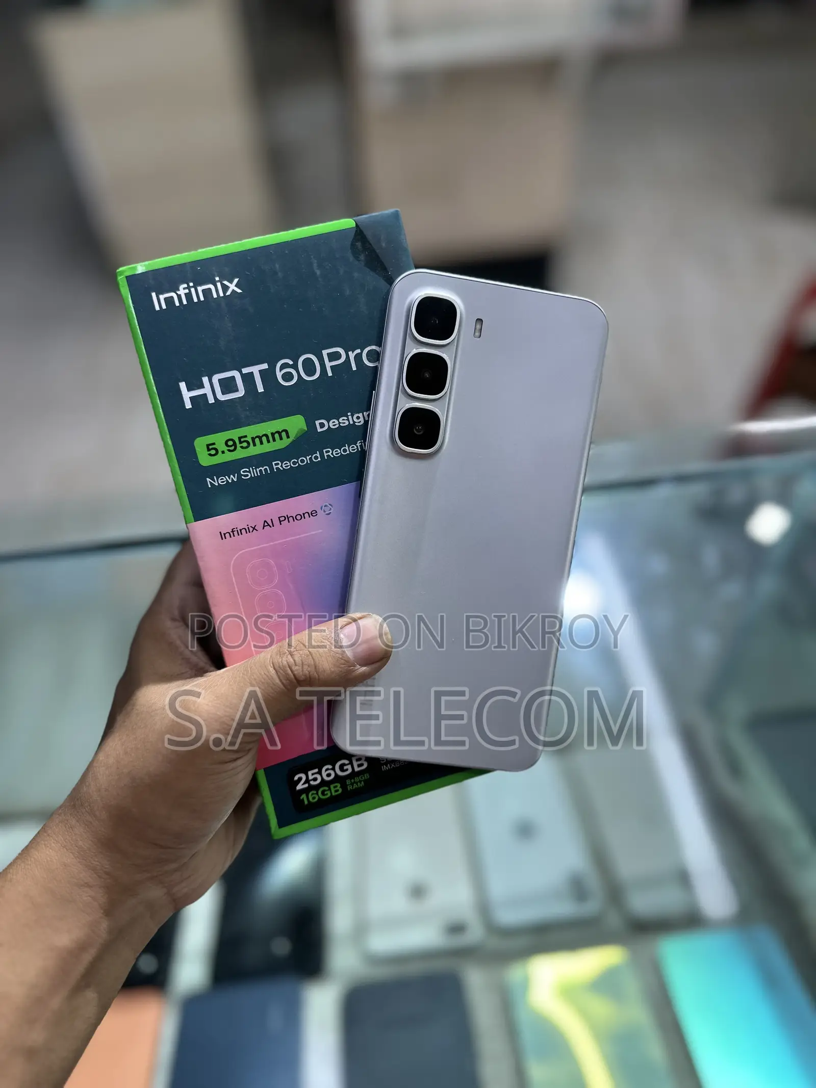 Infinix Hot 60 Pro 256 GB Silver