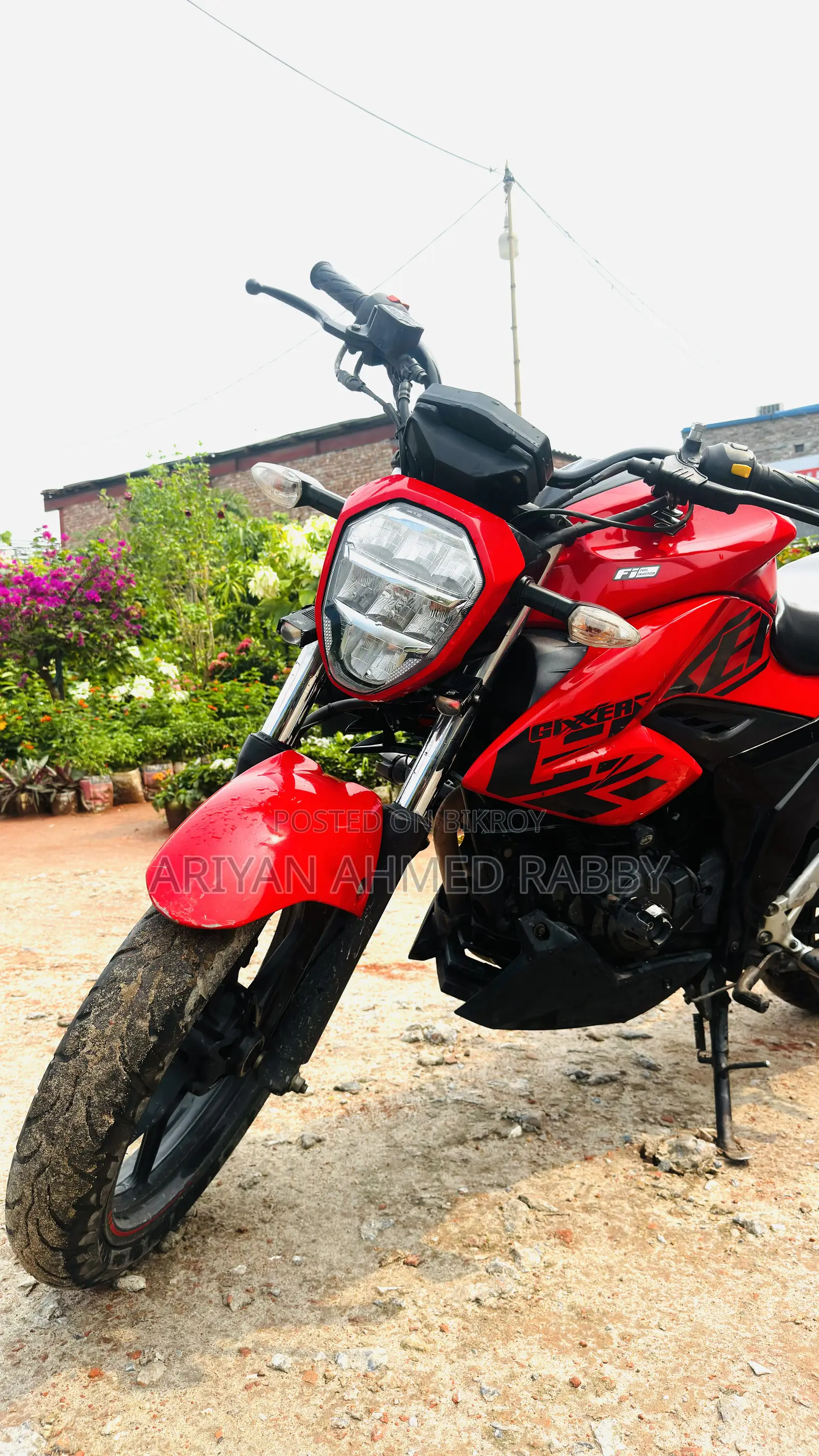 Suzuki Gixxer 2022 Red