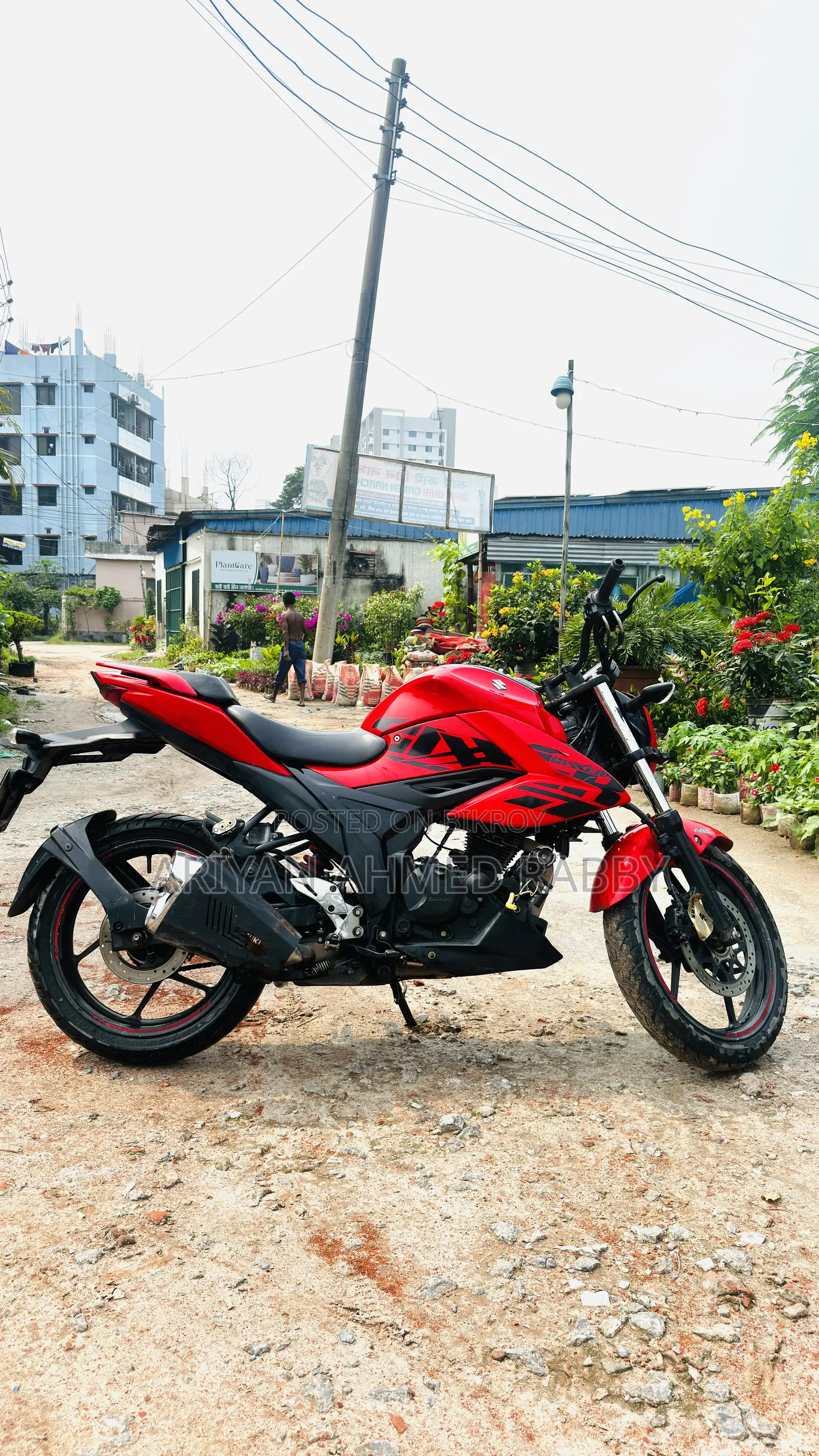 Suzuki Gixxer 2022 Red