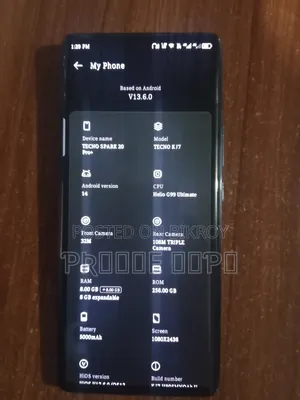 Tecno Spark 20 Pro Plus 256 GB Black