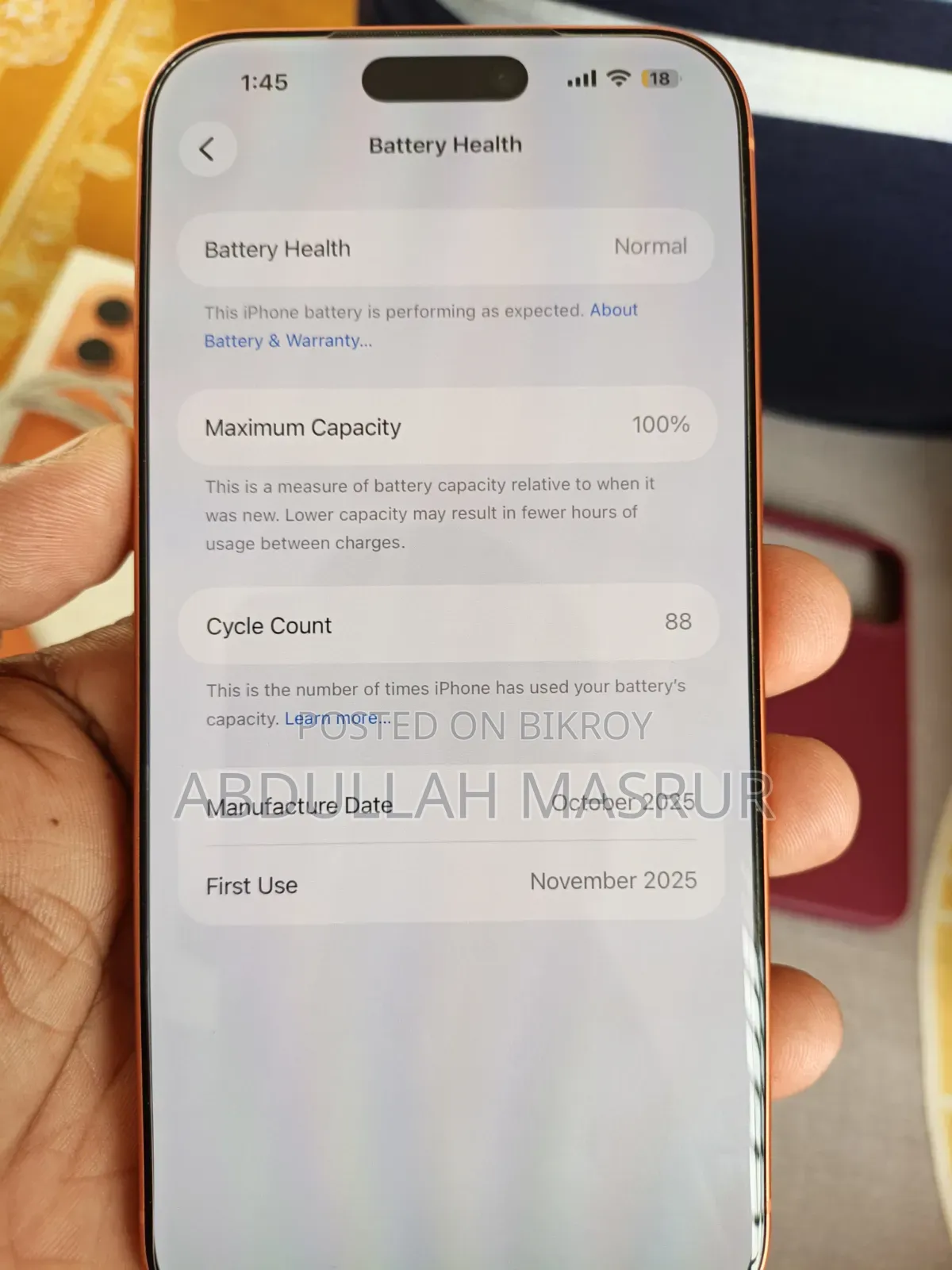 Apple iPhone 17 Pro Max 256 GB Orange