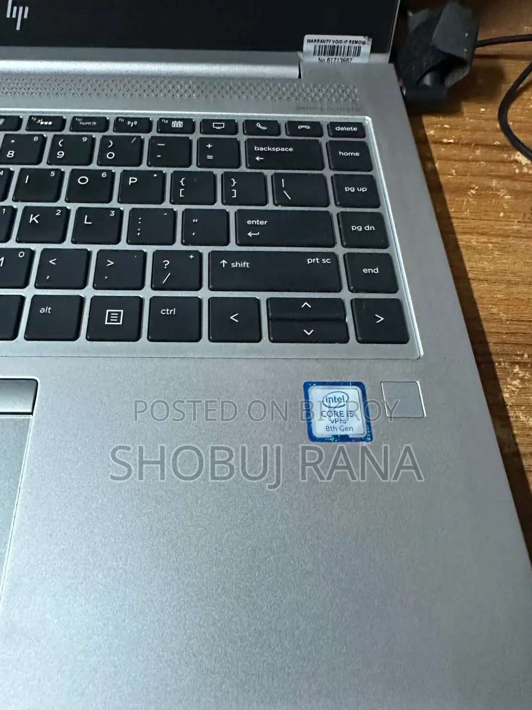 ল্যাপটপ এইচপি এলিটবুক ৮৪০ জি৬ ৮জিবি ইন্টেল কোর আই৫ এসএসডি ২৫৬জিবি