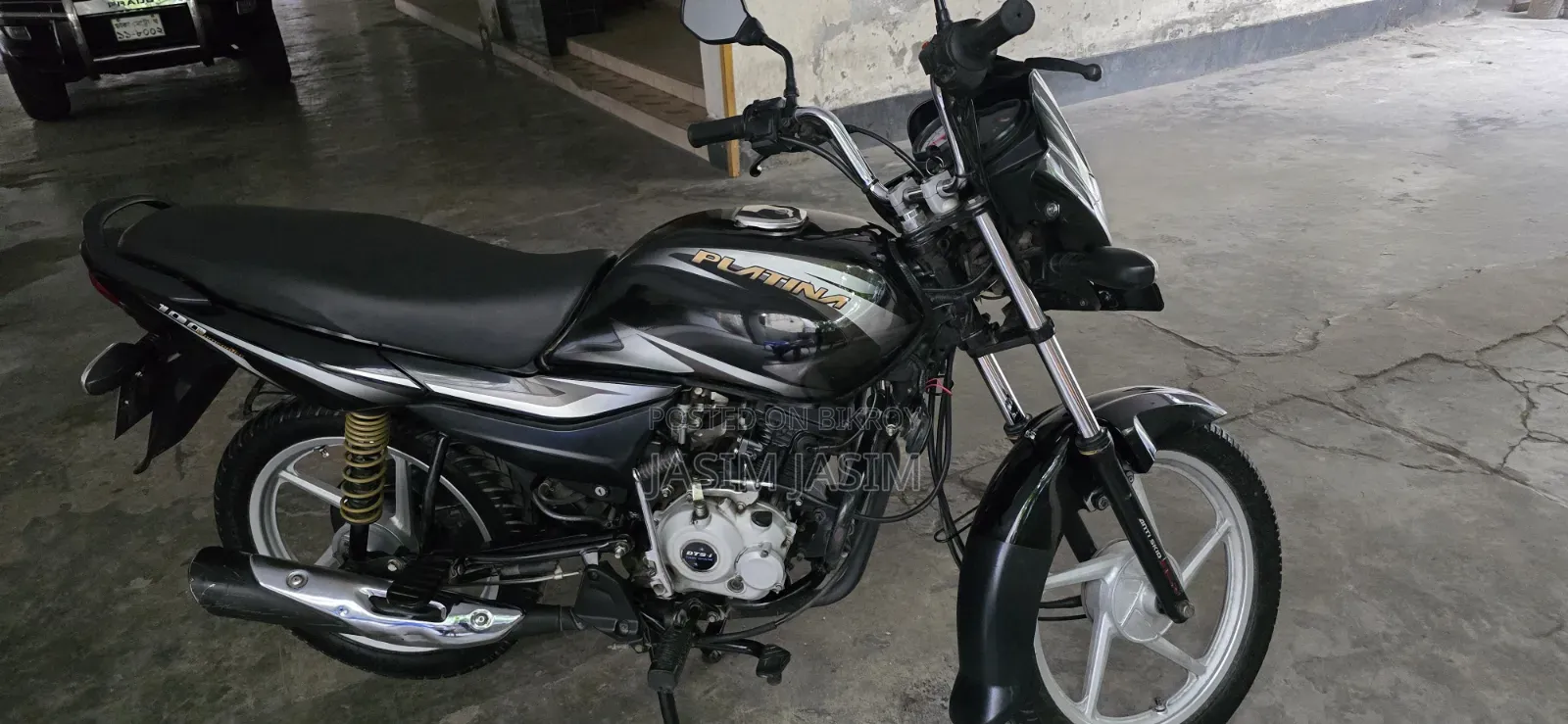 Bajaj Platina 100 2023 Black