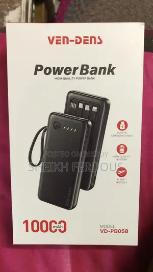 Ven-Dens Power Bank.