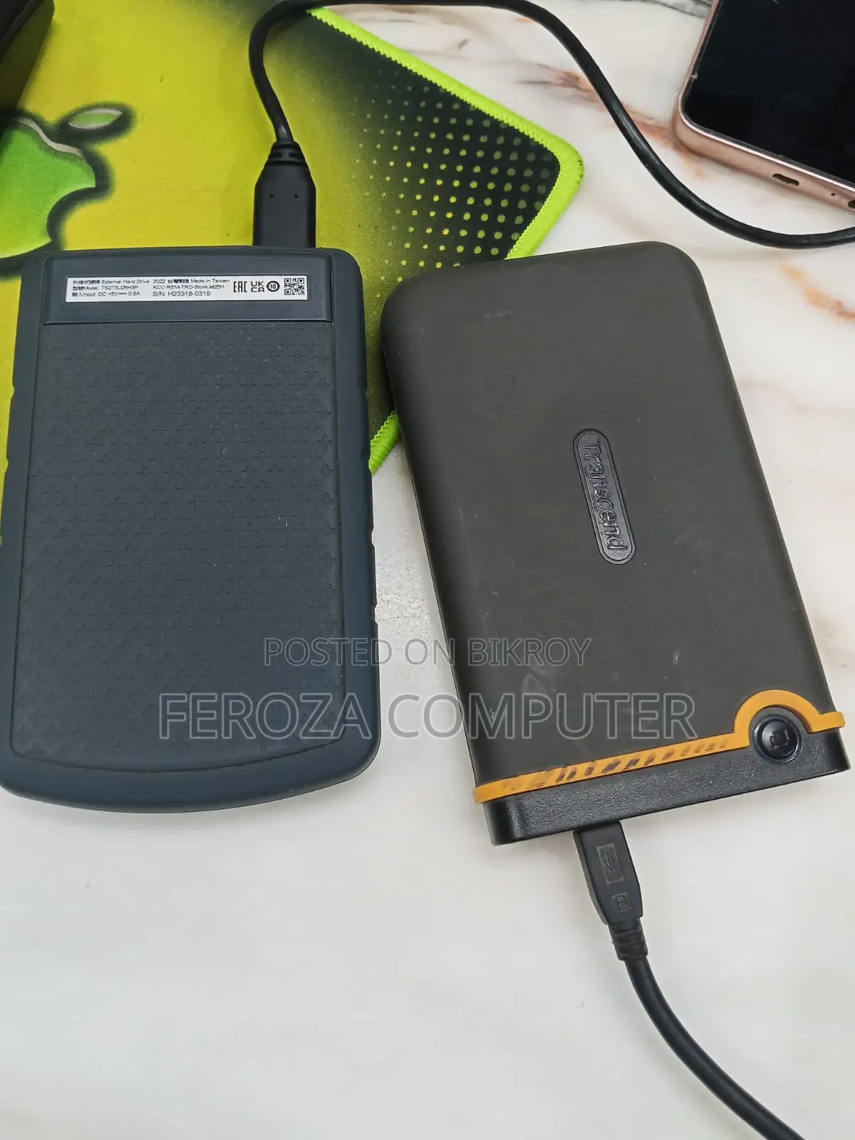 এইচডিডি ২০০০ জিবি ট্রান্সসেন্ড