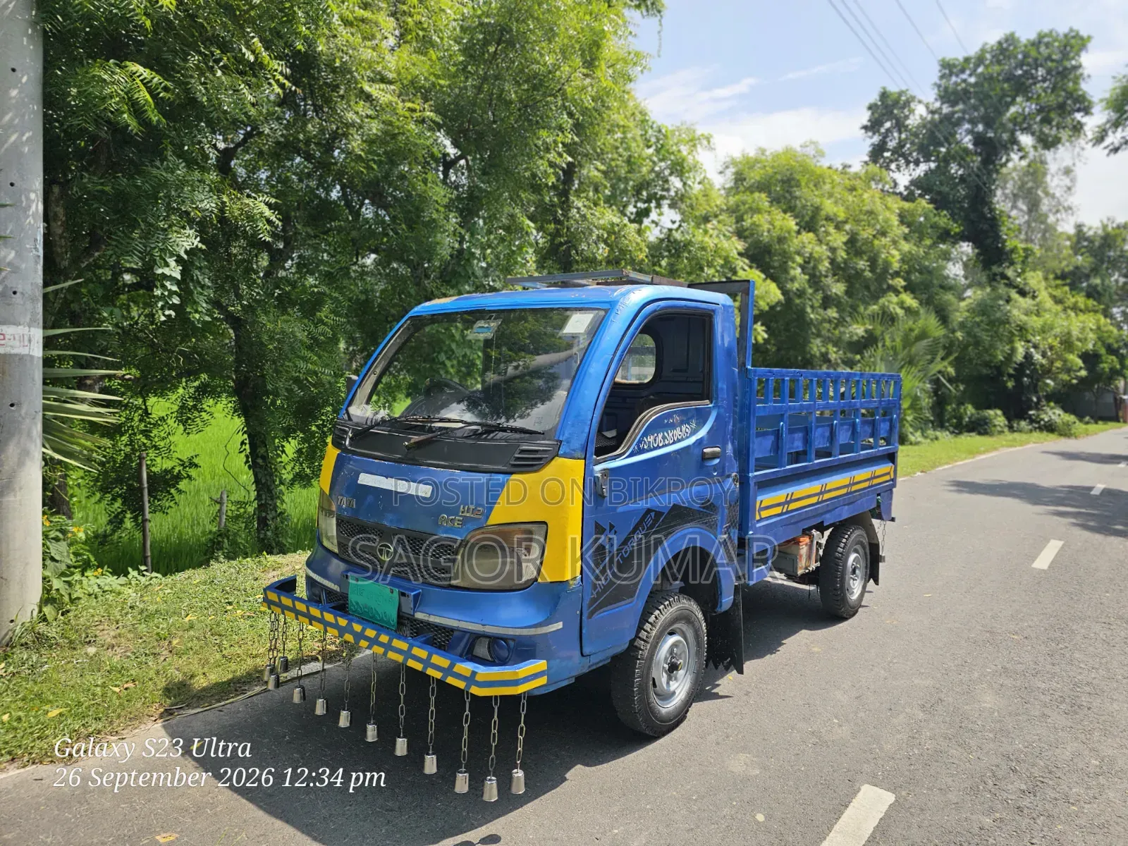 Tata Ace 2016 Blue