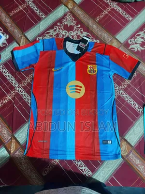 Barcelona jersey at only 700 Taka, 2 pieces M and XL