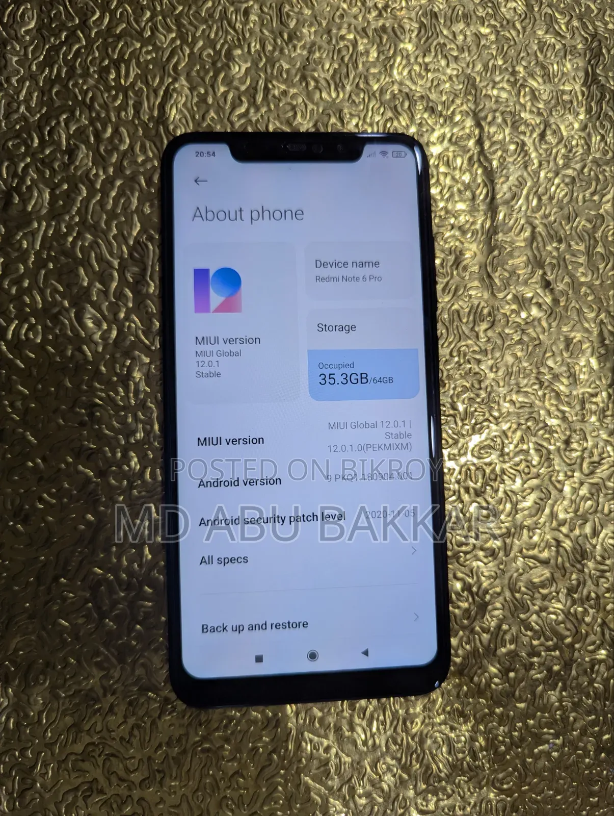 Xiaomi Redmi Note 6 Pro 64 GB Black