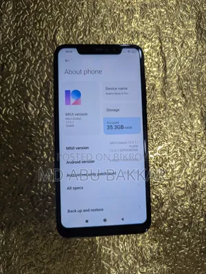 Xiaomi Redmi Note 6 Pro 64 GB Black