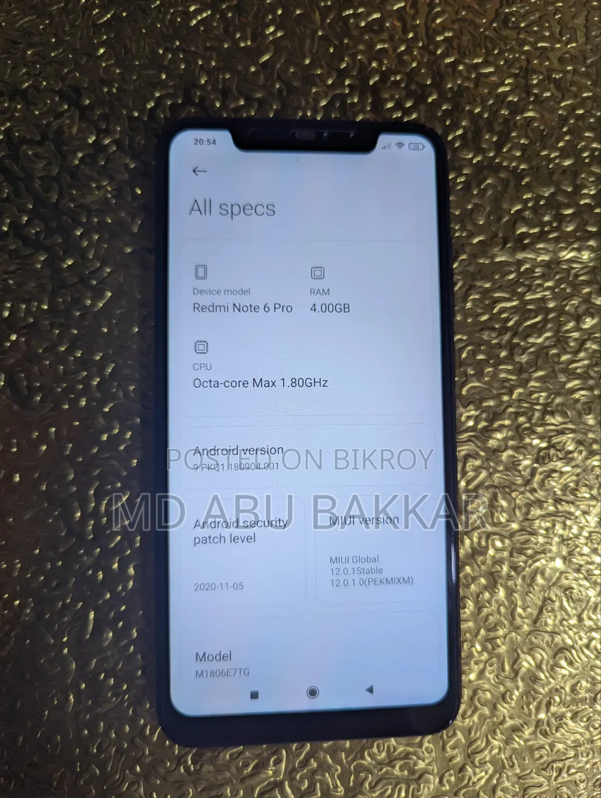 Xiaomi Redmi Note 6 Pro 64 GB Black