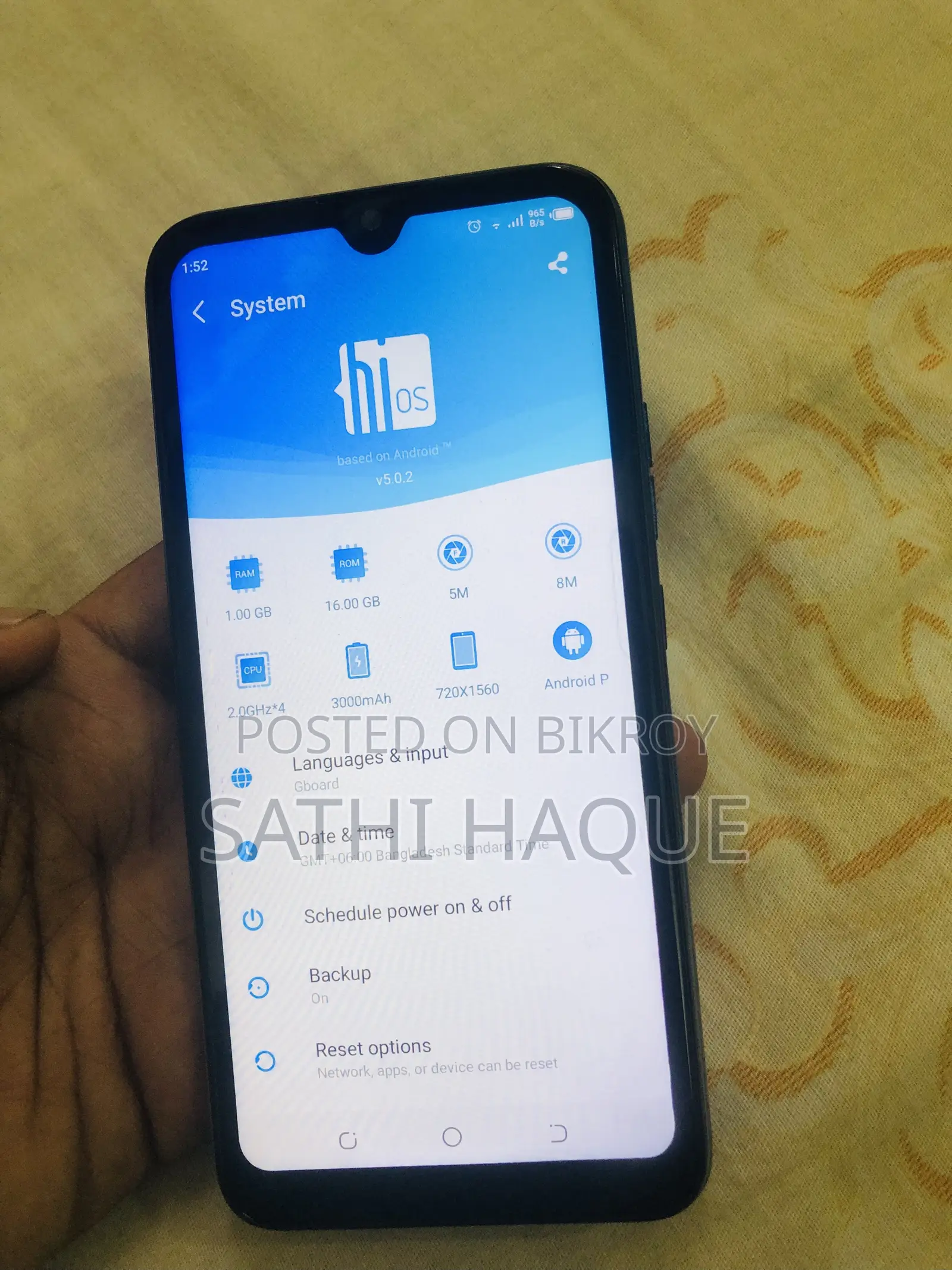 Tecno Spark Go 64 GB Blue