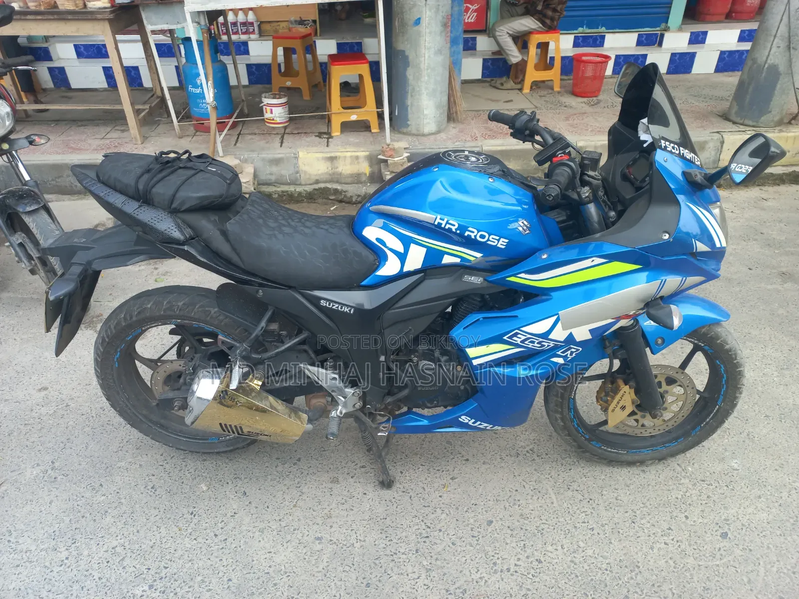 New Suzuki Gixxer 2022 Blue