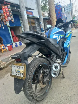 New Suzuki Gixxer 2022 Blue