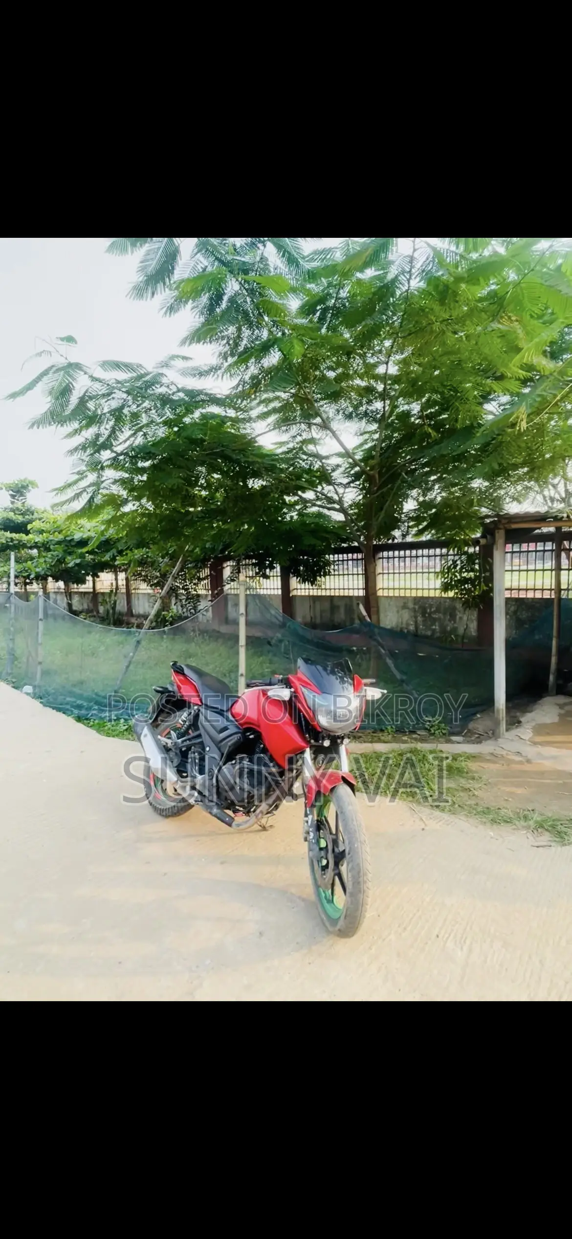 টিভিএস আপাচি আরটিআর ১৬০ টুভি ২০১৮ লাল
