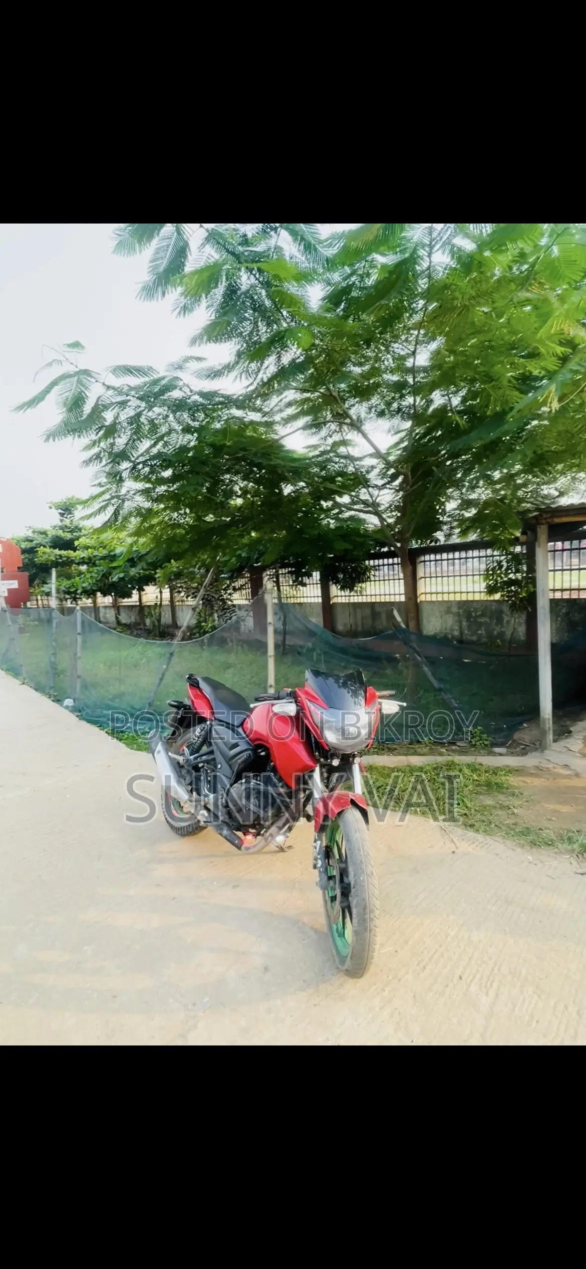 টিভিএস আপাচি আরটিআর ১৬০ টুভি ২০১৮ লাল