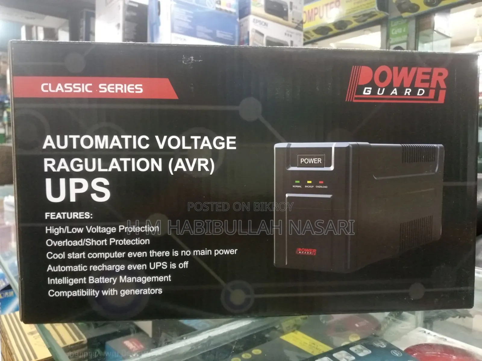 Power Guard Pg 650va-Cs Ups