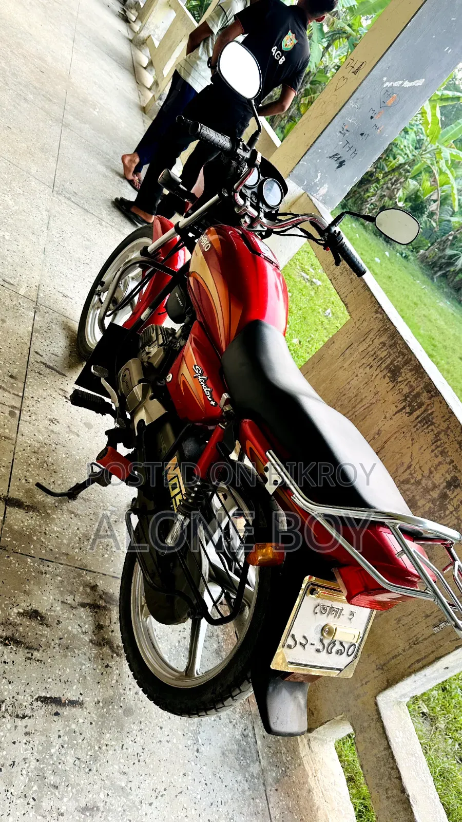 হিরো স্প্লেন্ডার প্লাস ২০২১ রেড