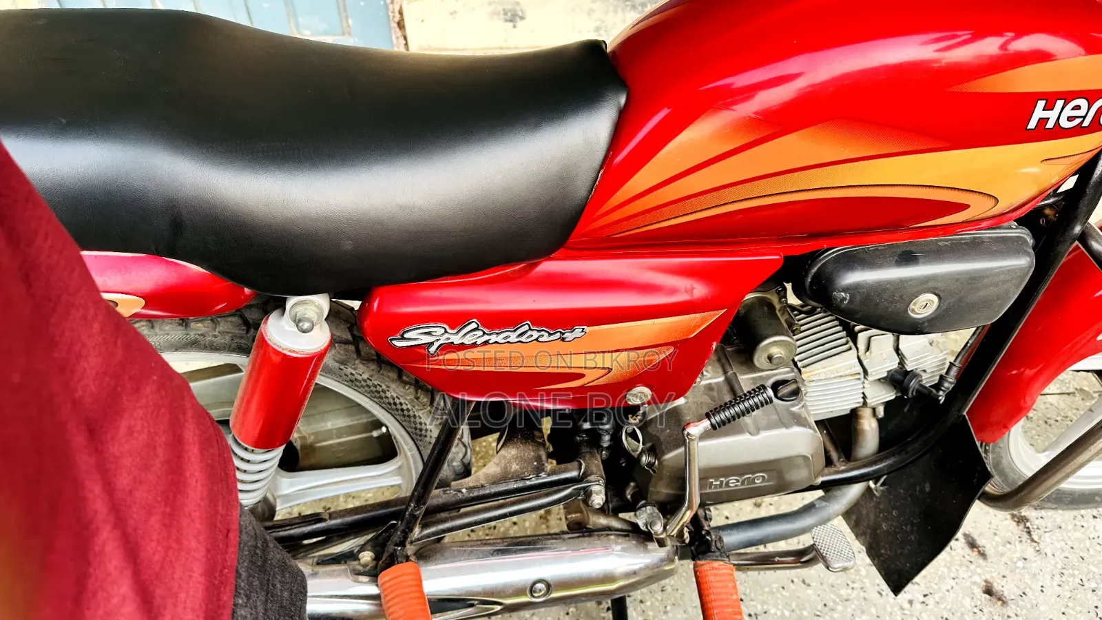 হিরো স্প্লেন্ডার প্লাস ২০২১ রেড