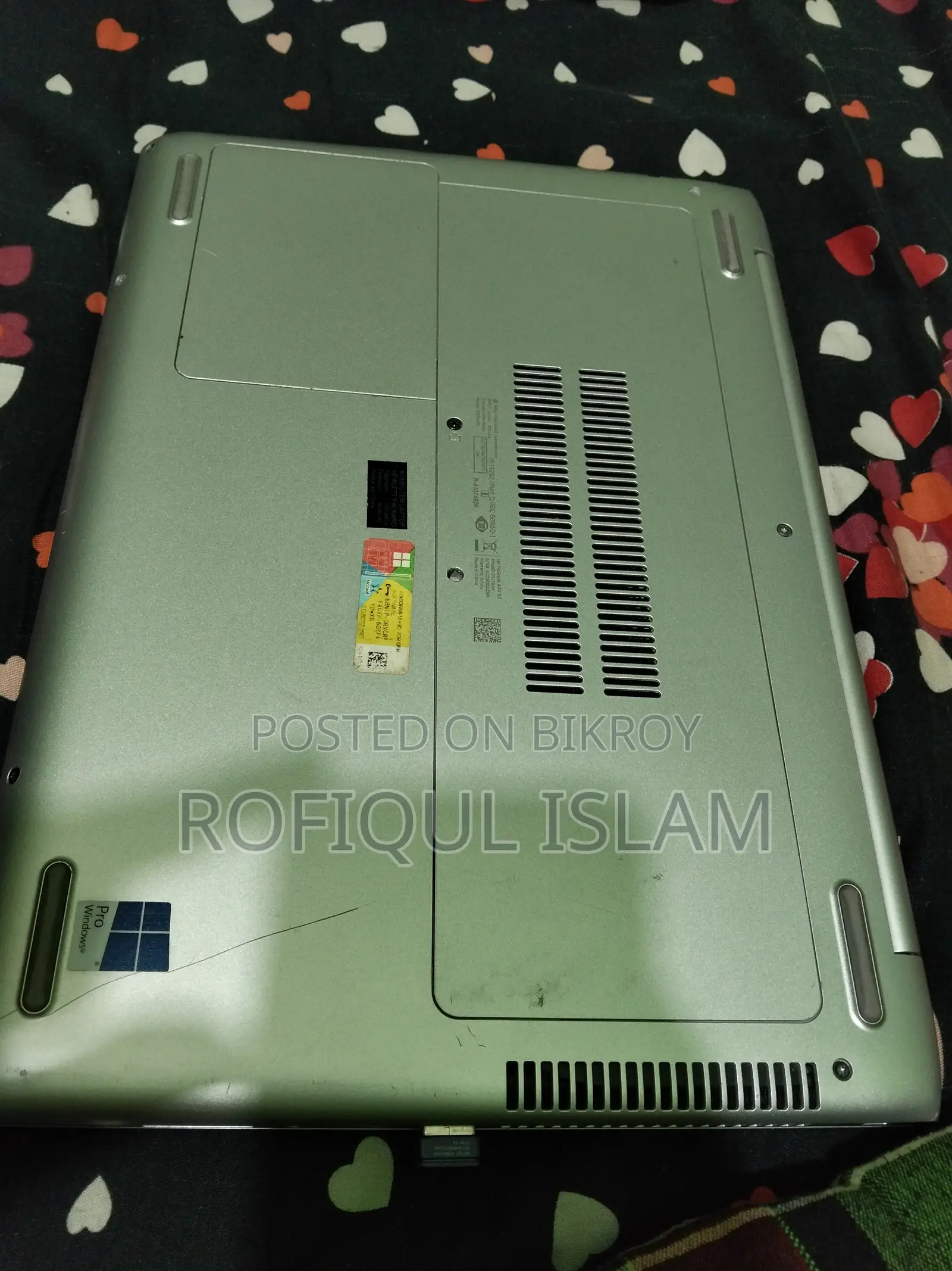 ল্যাপটপ এইচপি প্রোবুক ৪৪০ ১৬ জিবি ইন্টেল কোর আই৭ এসএসডি ৫১২ জিবি