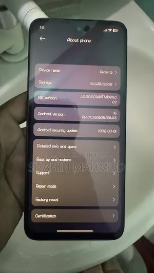 শাওমি রেডমি ১৩ ১২৮ জিবি ব্ল্যাক