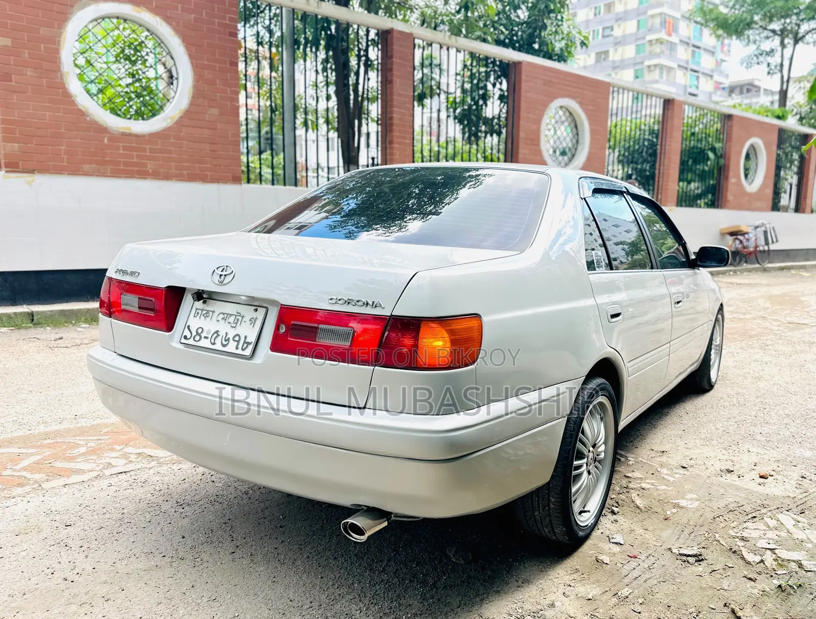 টয়োটা করোনা প্রিমিও ১৯৯৭ রূপালী