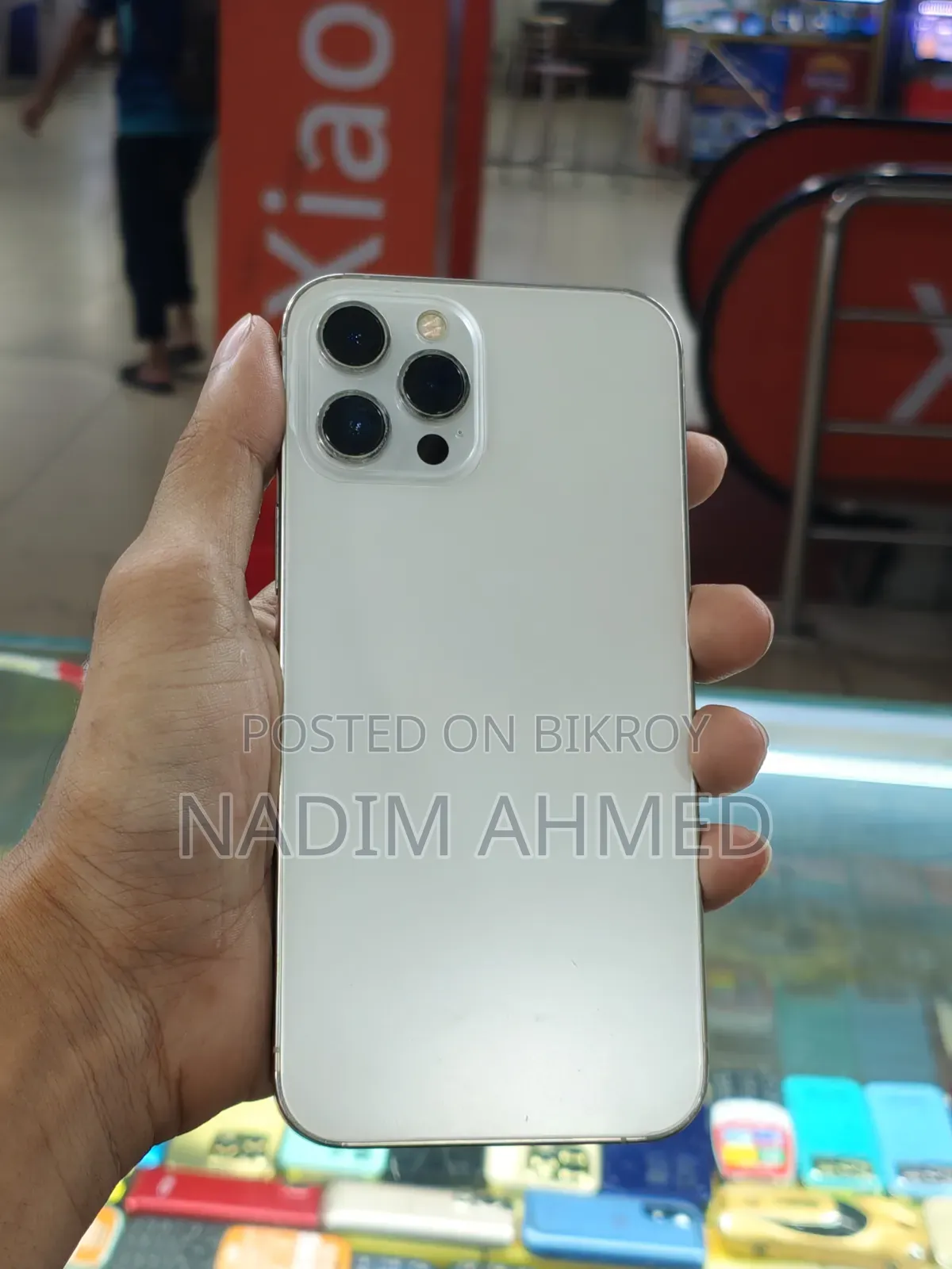 অ্যাপল আইফোন ১২ প্রো ম্যাক্স ১২৮ জিবি হোয়াইট