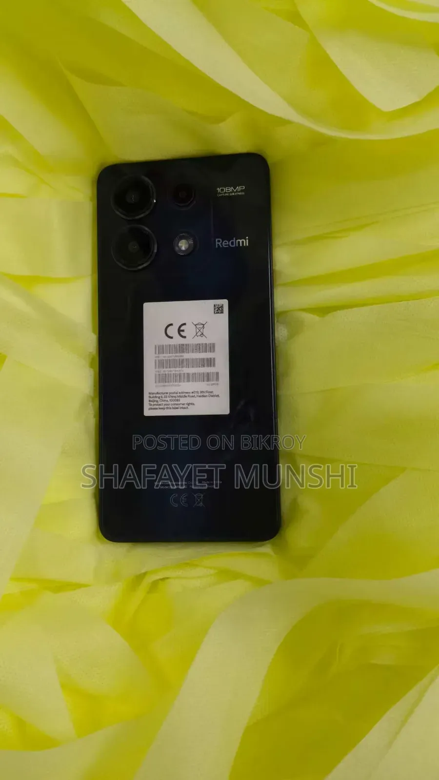 Xiaomi Redmi Note 13 256 GB Black