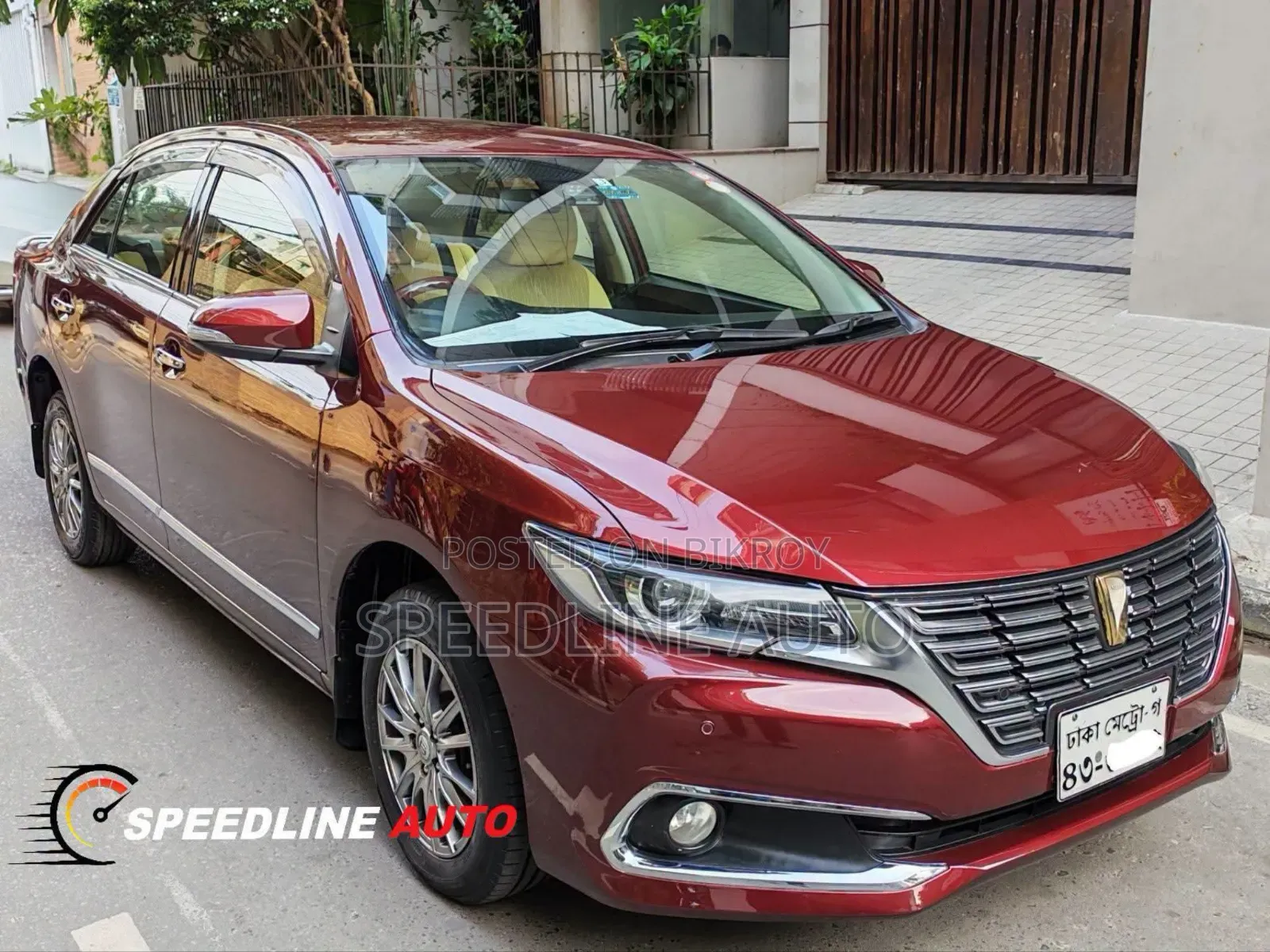 Toyota Premio 2017 Maroon