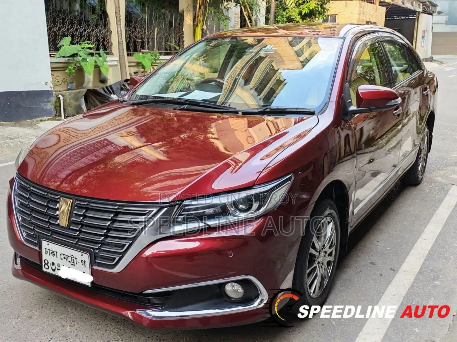 Toyota Premio 2017 Maroon