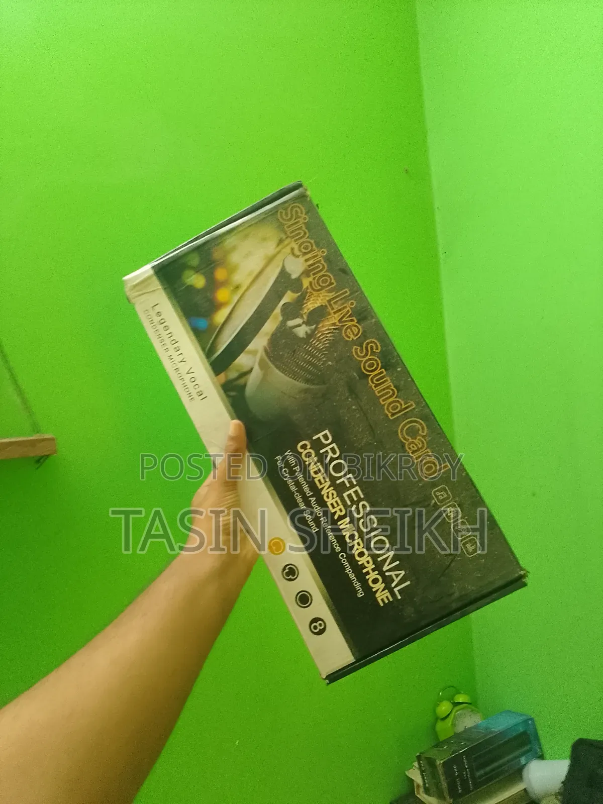 BM 800 Best Condenser Microphone with Sound Card and Stand Full Audio