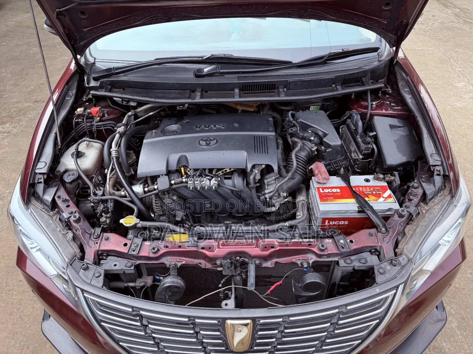Toyota Premio 1.5 FWD 2017 Maroon