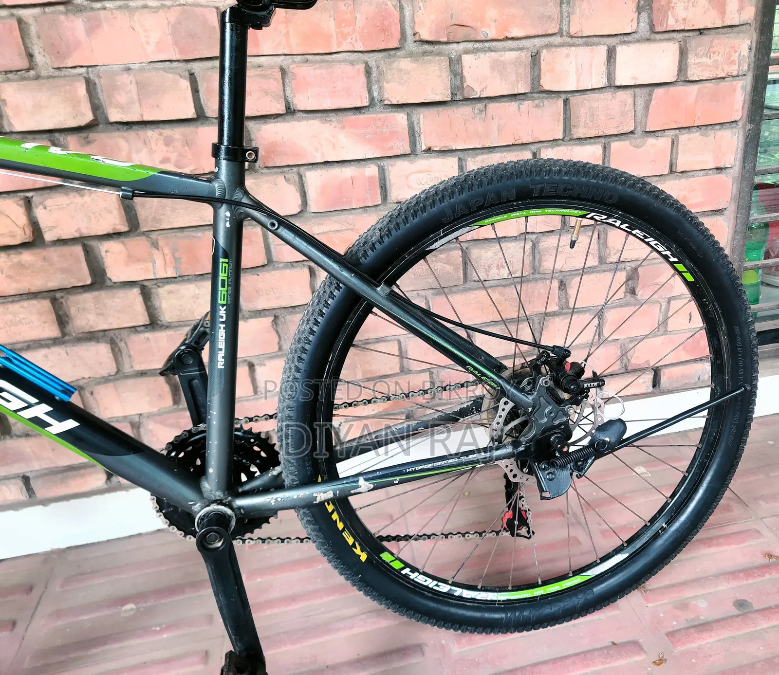 RALEIGH UK 6061 Aluminium | MTB Gear Bicycle 26"| Fresh Condition