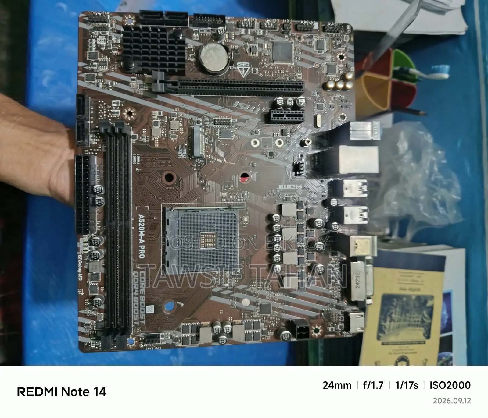 MSI A520M-A Pro AMD AM4 Micro-ATX Motherboard