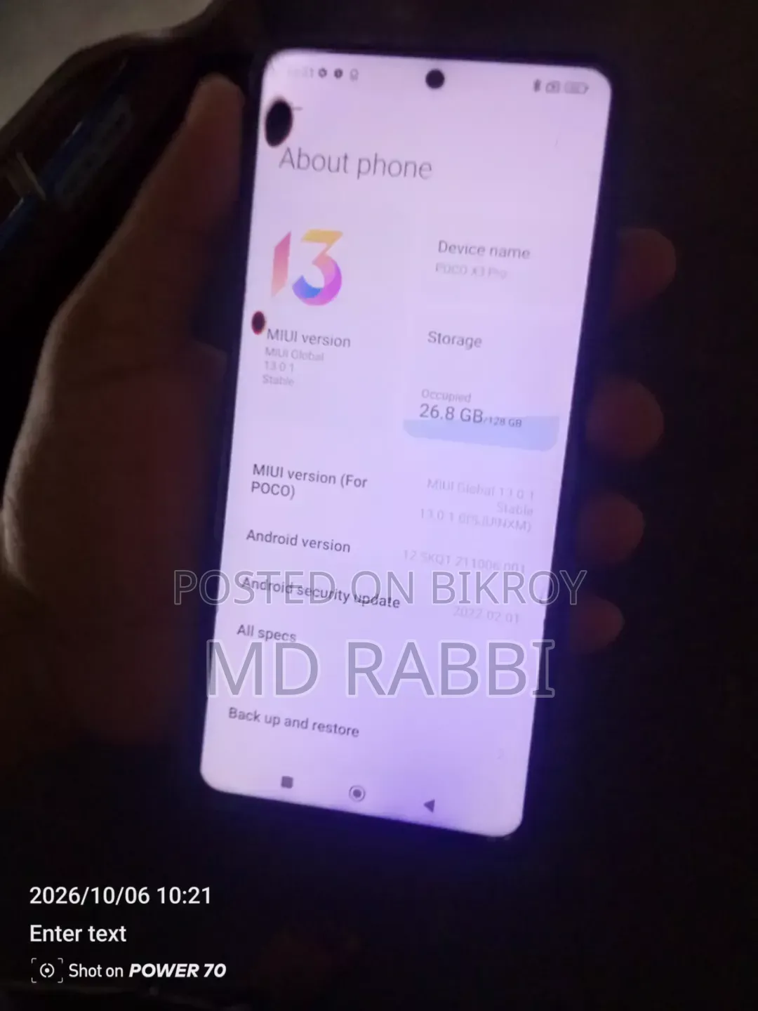 Posh Revel Pro X510 4 GB Blue