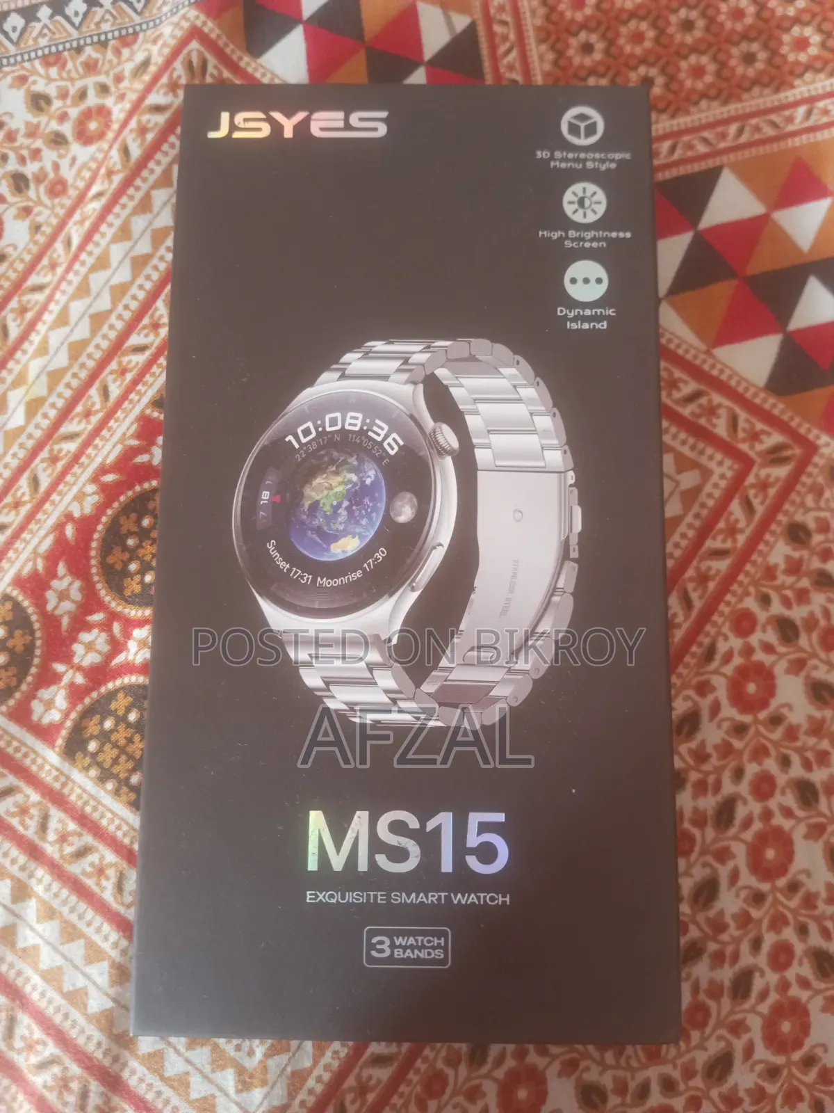 Smartwatch 3 Straps - JSYES MS15