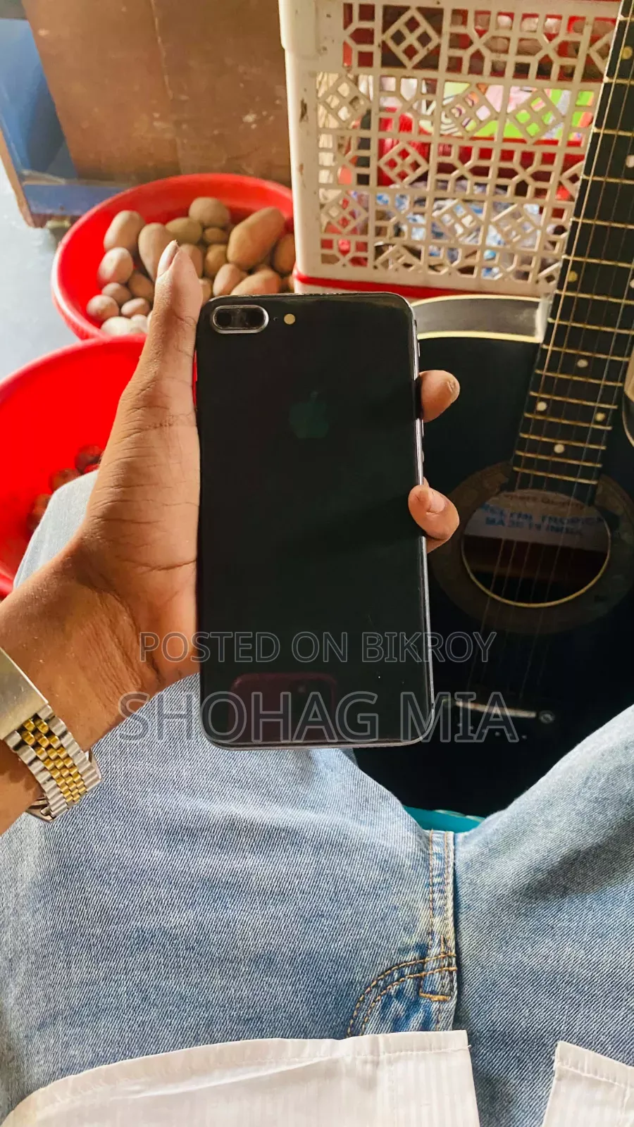 অ্যাপল আইফোন ৮ প্লাস ২৫৬ জিবি কালো