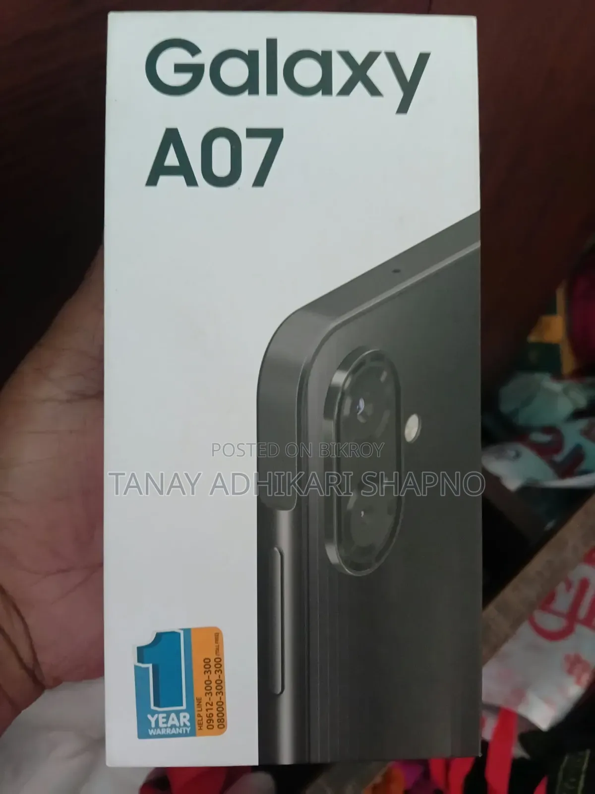 Samsung Galaxy A07 128 GB Black