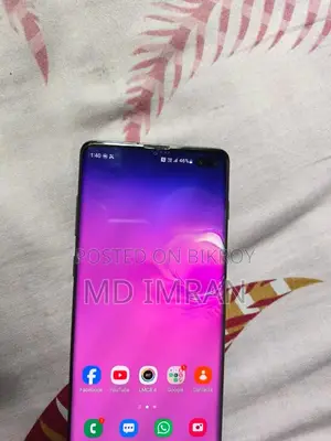 স্যামসাং গ্যালাক্সি এস১০ প্লাস ১২৮ জিবি ব্ল্যাক