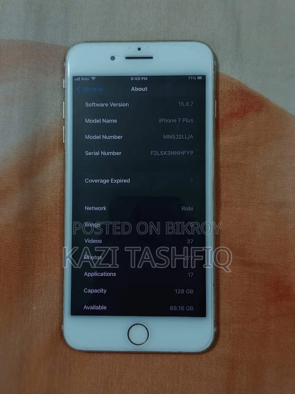 Apple iPhone 7 Plus 128 GB Gold