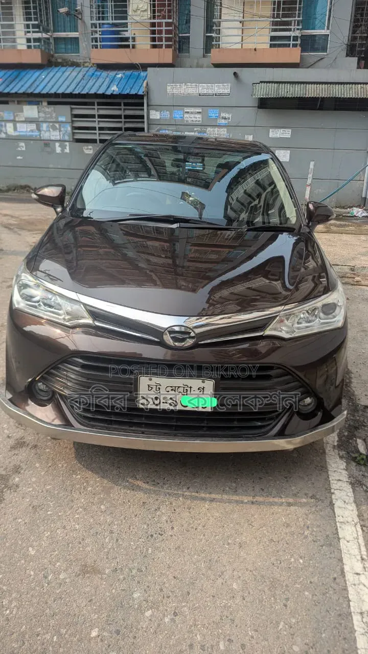 Toyota Axio 2016 Maroon