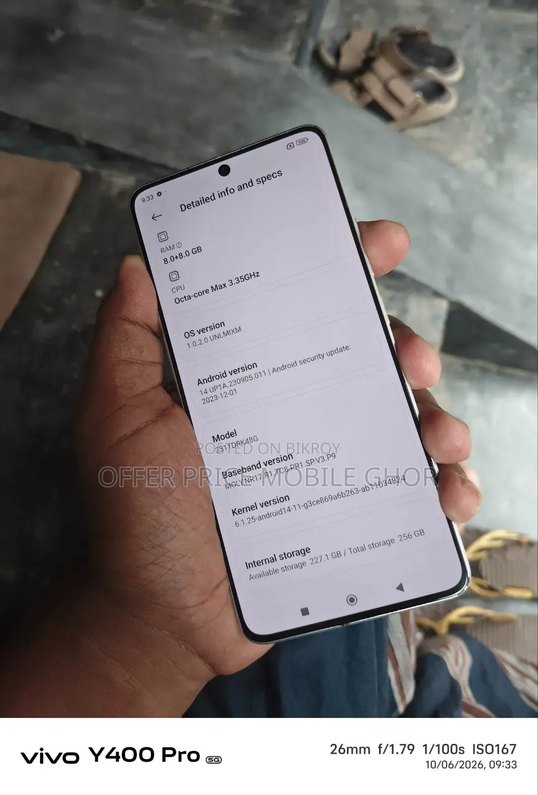 Xiaomi Poco X6 Pro 256 GB Blue